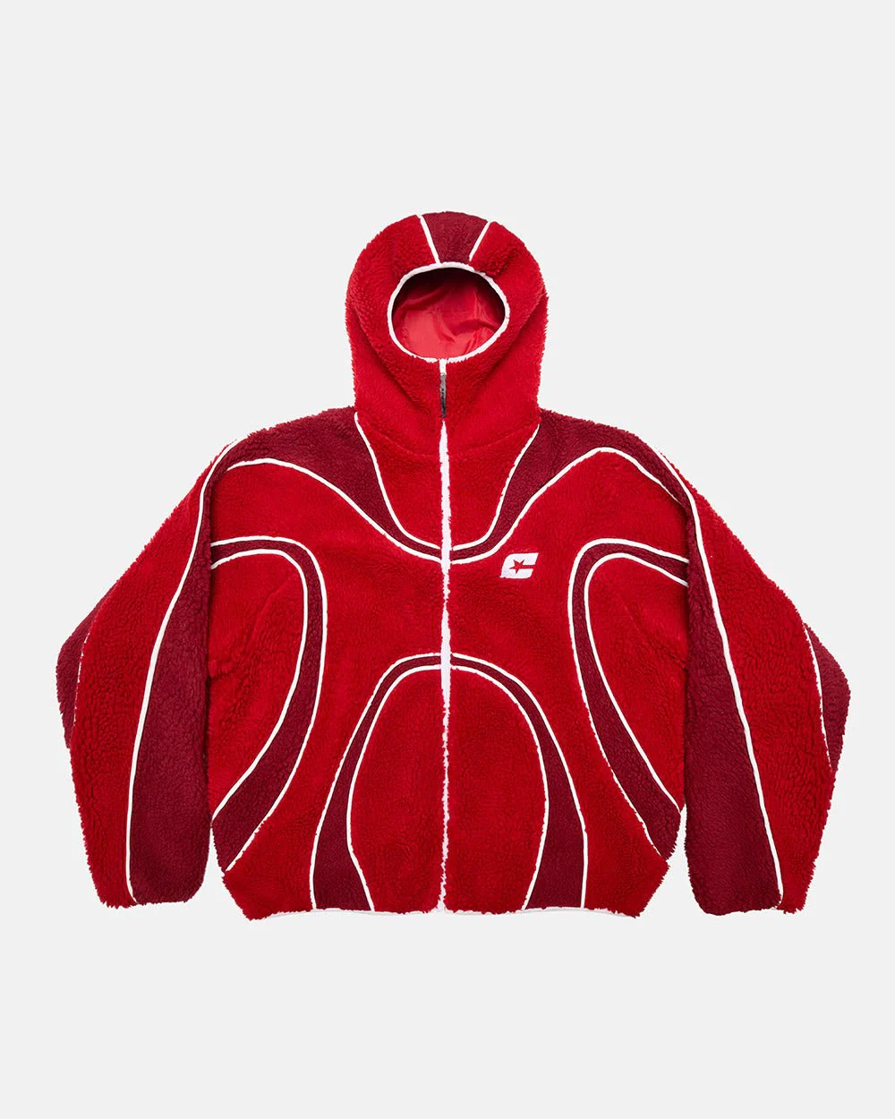 Veste rouge cold culture